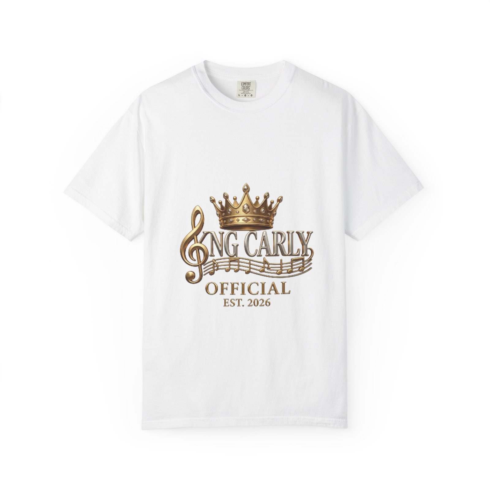Camiseta unisex KNGCARLY OFFICIAL 2026